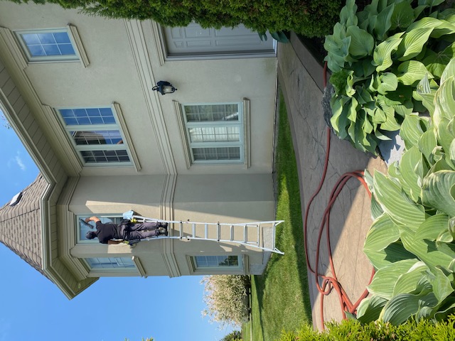 C&N Window Cleaning residential window cleaning results in Durham Region