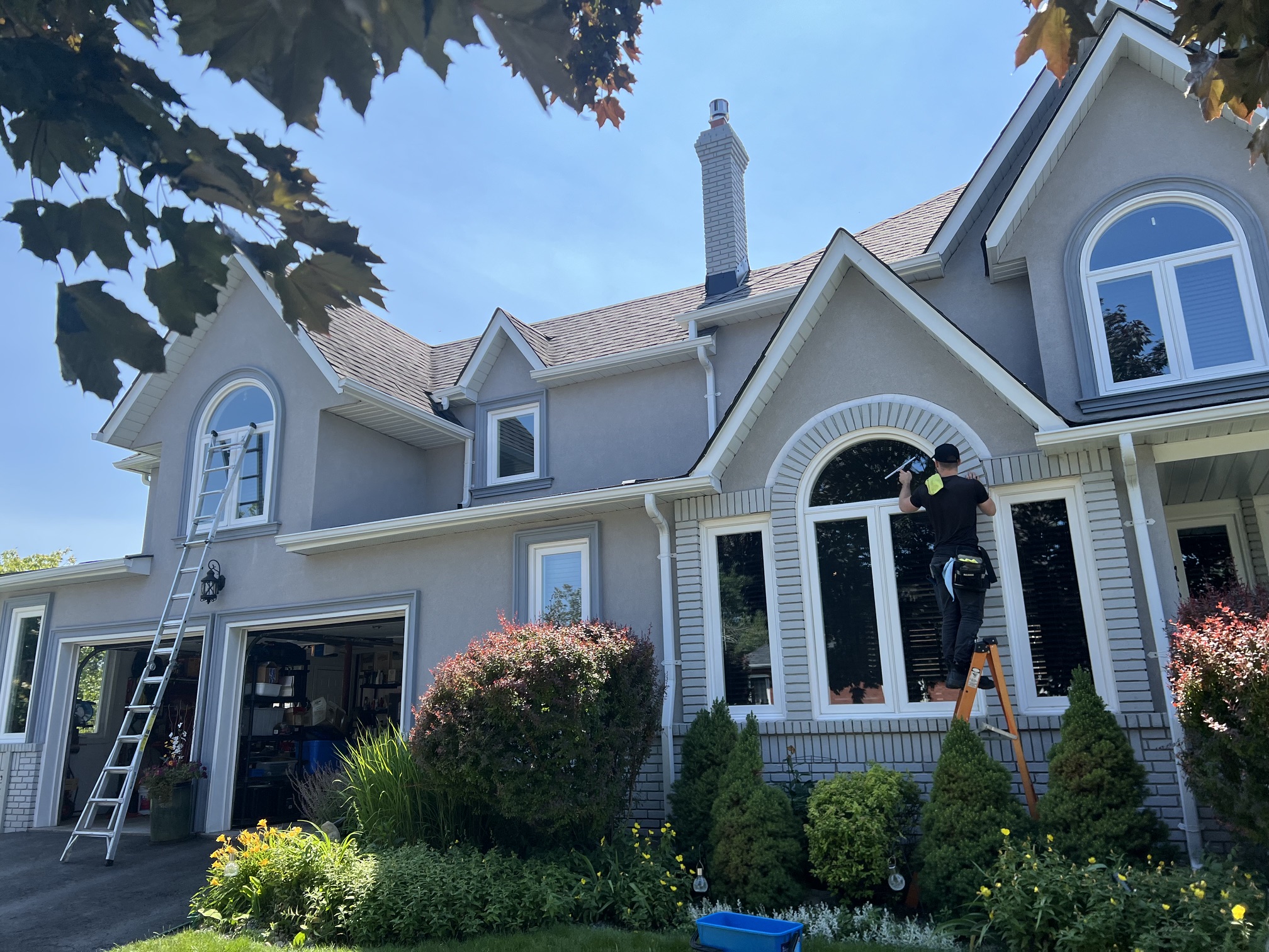 C&N Window Cleaning residential window cleaning results in Durham Region
